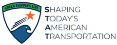 Green Shipping Line tagline logo